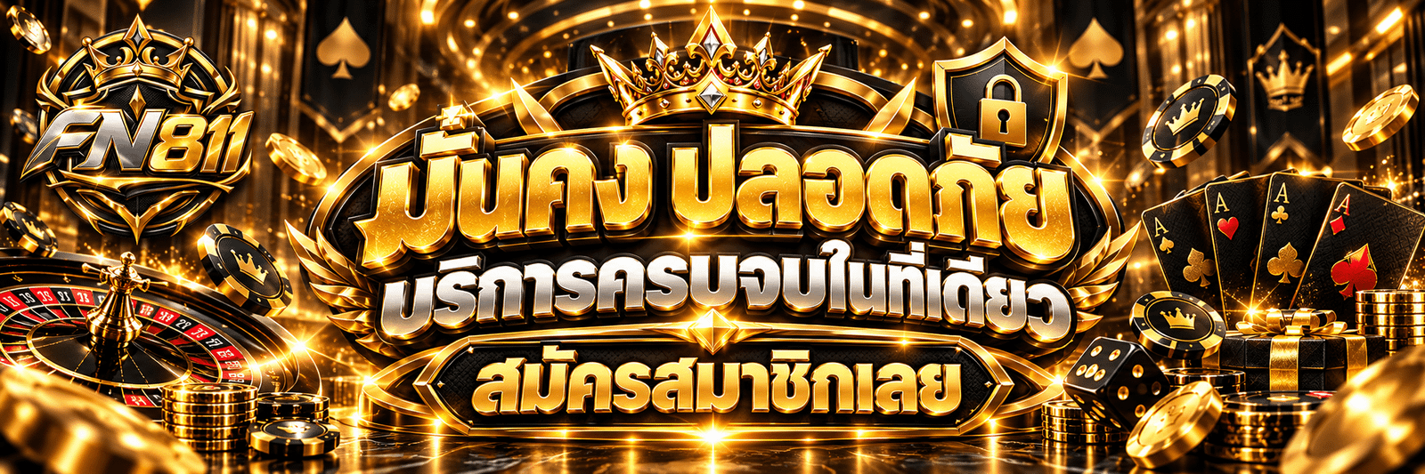 FN811-มั่นคง ปลอดภัย บริการครบจบในที่เดียว สมัครสมาชิกเลย